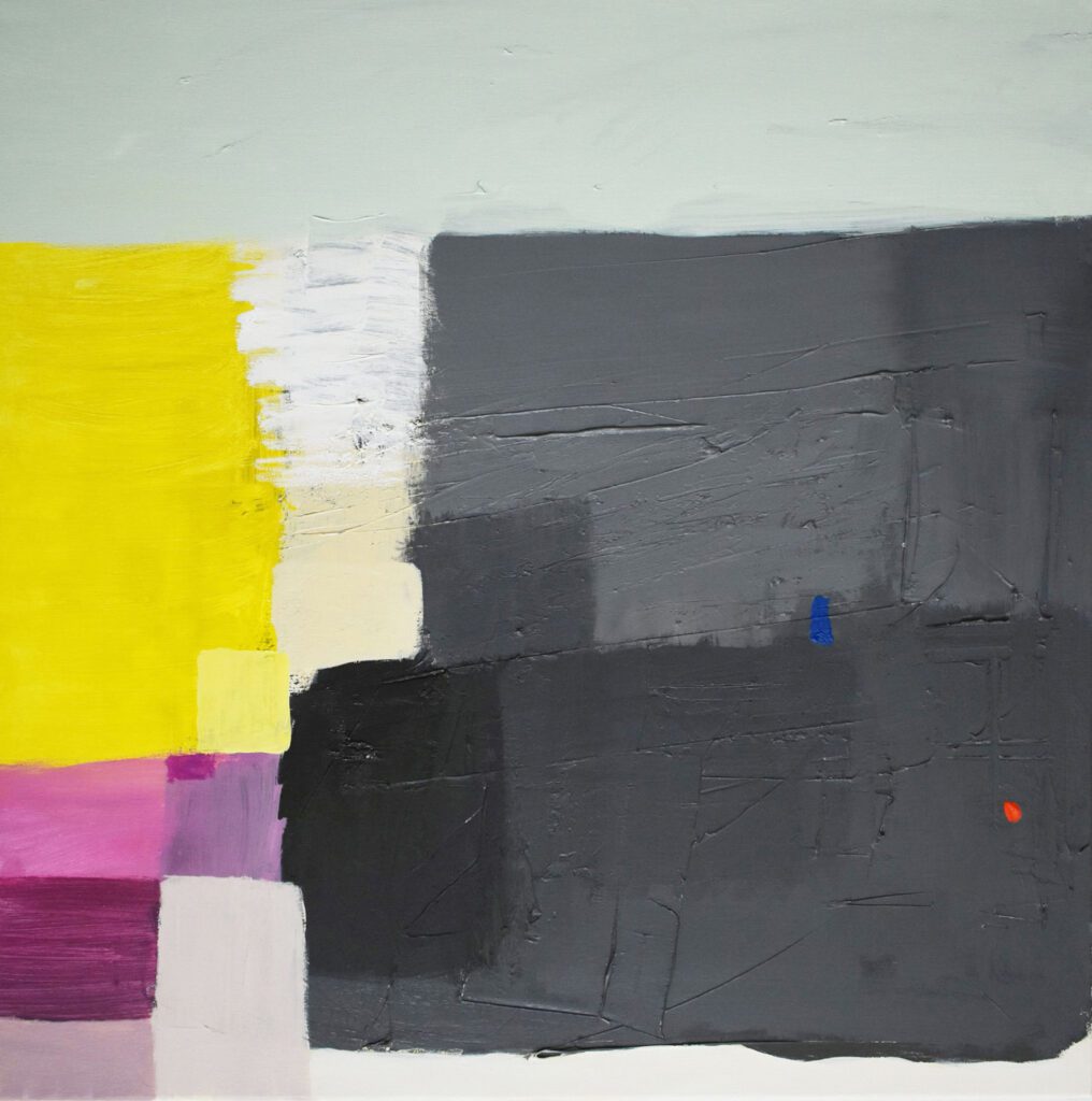 Moderna slika apstrakcija Ajdinović Ranko_Unutarnji pejzaž O7