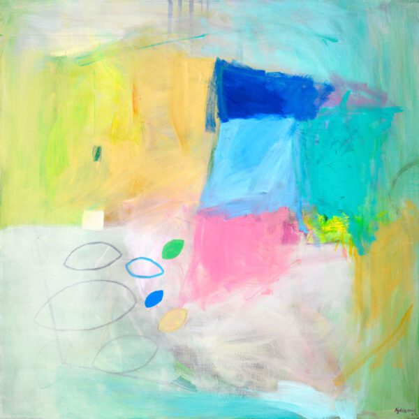 Velika kvadratna slika Ajdinović Ranko