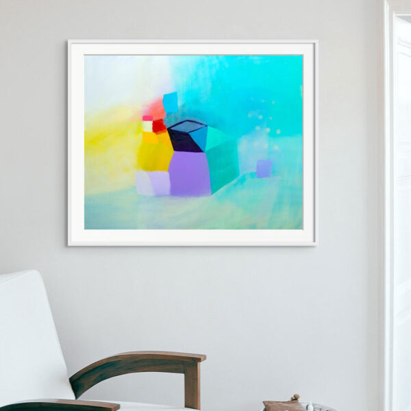 Koloristična moderna slika art print Ranka Ajdinovića