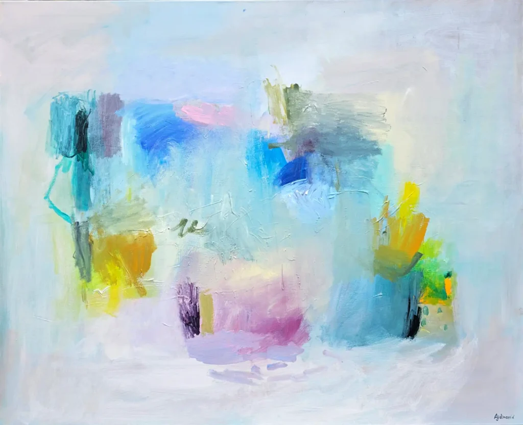 Čujem te sada-120 x 150cm-Akrilik na platnu